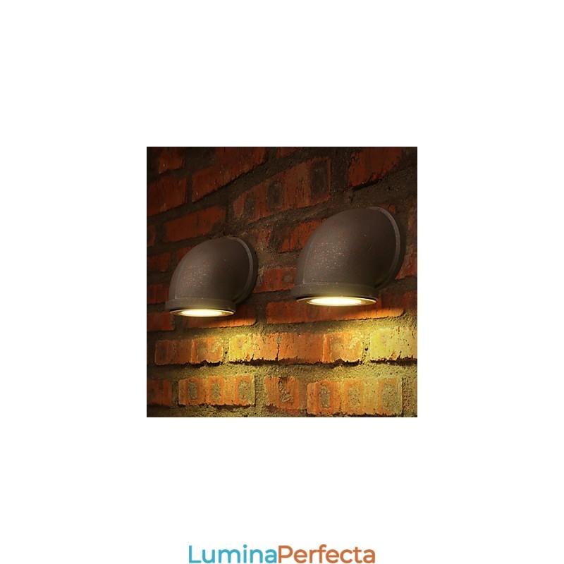 Loft Personality Vintage Bar Counter Țeavă de apă Lampă de perete Spot Lumină Lot Accesorii de iluminat Scară Lampă de balcon