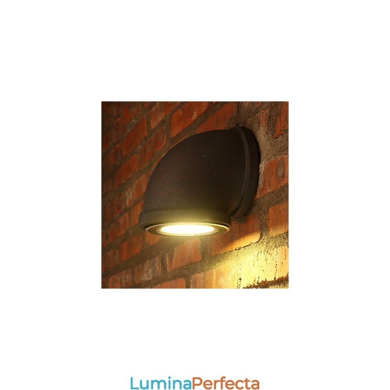 Loft Personality Vintage Bar Counter Țeavă de apă Lampă de perete Spot Lumină Lot Accesorii de iluminat Scară Lampă de balcon