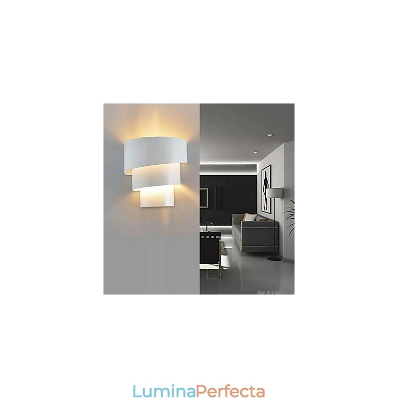 Lampă de perete în spirală cu design modern modern de înaltă calitate