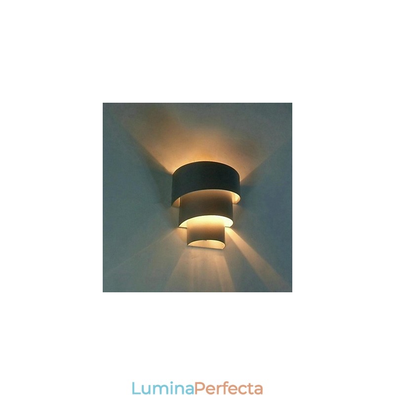 Lampă de perete în spirală cu design modern modern de înaltă calitate