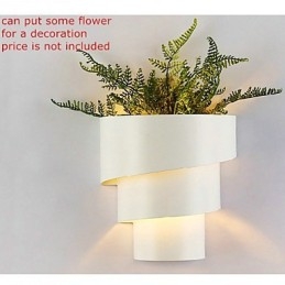 Lampă de perete în spirală cu design modern modern de înaltă calitate