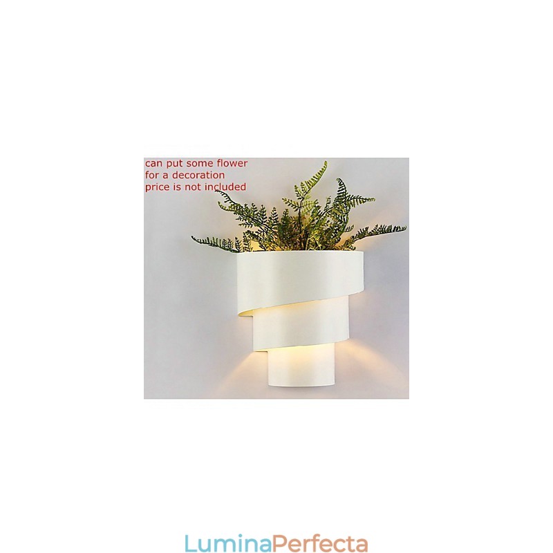 Lampă de perete în spirală cu design modern modern de înaltă calitate