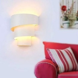 Lampă de perete în spirală cu design modern modern de înaltă calitate