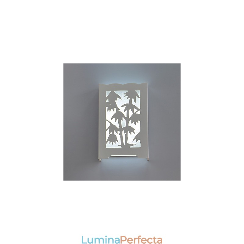 Modele sau modele moderne, creative, sculptate pe lămpi de perete din bambus