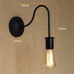 Tara Americana Pastorala Simplitate Personalitate Creativa Lampa de Perete Decorativa Retro Cu culoar Scari