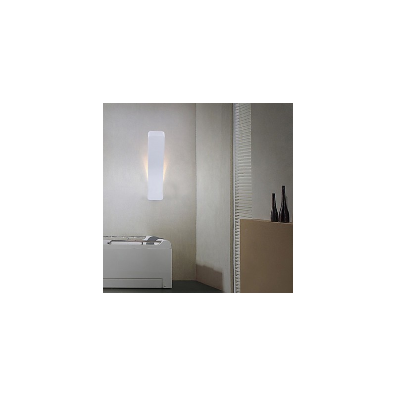 Lampă de perete contractată și contemporană creativă îndoită din fier forjat Power Lights