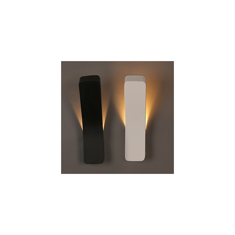 Lampă de perete contractată și contemporană creativă îndoită din fier forjat Power Lights