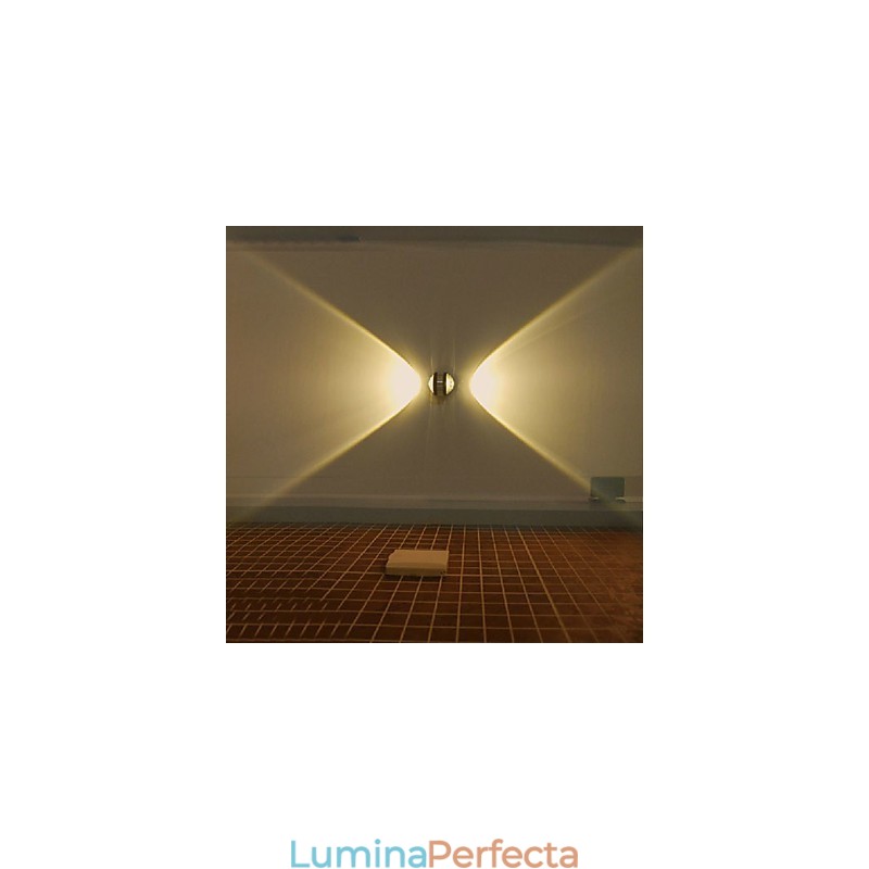 Aplice de perete cu montare încasată, metal modern contemporan