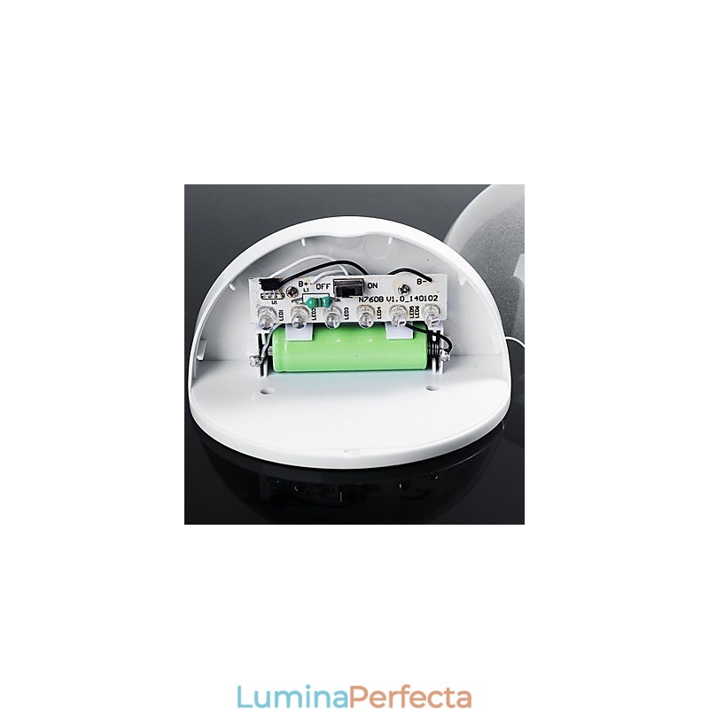 Lampă cu energie solară Lumină de grădină în aer liber Lumină solară activată cu senzor automat (alb)