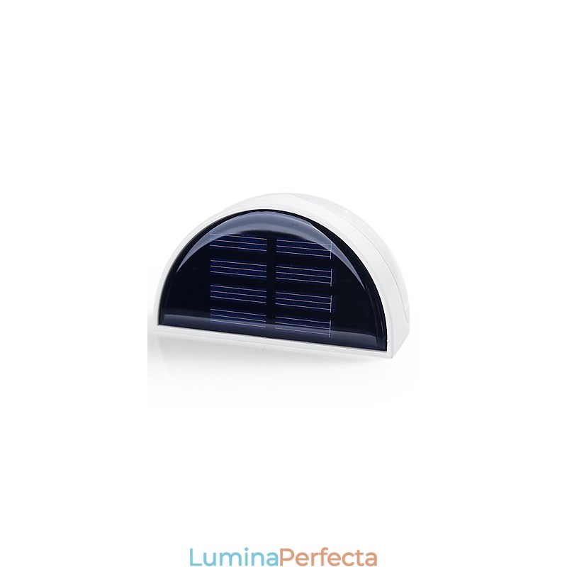 Lampă cu energie solară Lumină de grădină în aer liber Lumină solară activată cu senzor automat (alb)