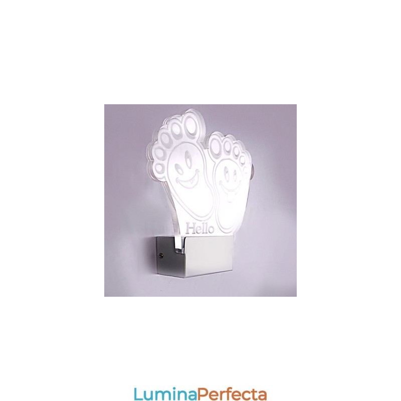 Acrilic Lampă PVC Lampă Light Chip Modern Contemporan Metal