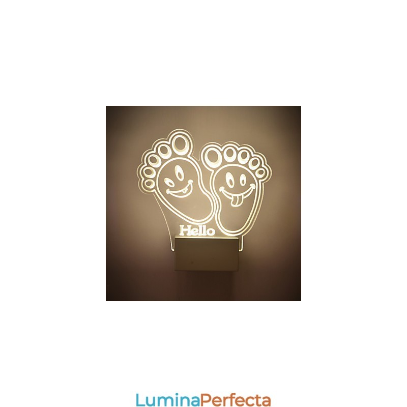 Acrilic Lampă PVC Lampă Light Chip Modern Contemporan Metal