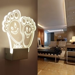 Acrilic Lampă PVC Lampă Light Chip Modern Contemporan Metal