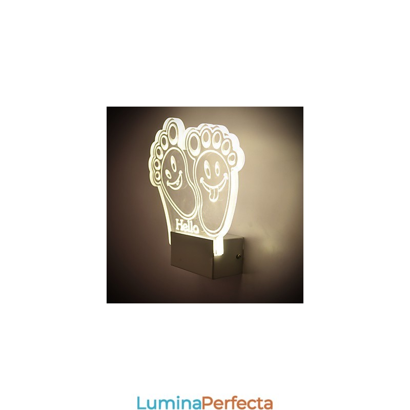 Acrilic Lampă PVC Lampă Light Chip Modern Contemporan Metal