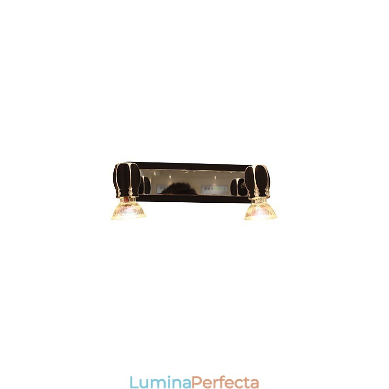 Lumini Moderne Negre De Perete Lumini De Baie Cu 2 Lumini