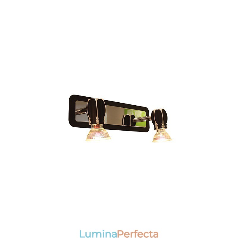 Lumini Moderne Negre De Perete Lumini De Baie Cu 2 Lumini