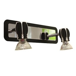 Lumini Moderne Negre De Perete Lumini De Baie Cu 2 Lumini