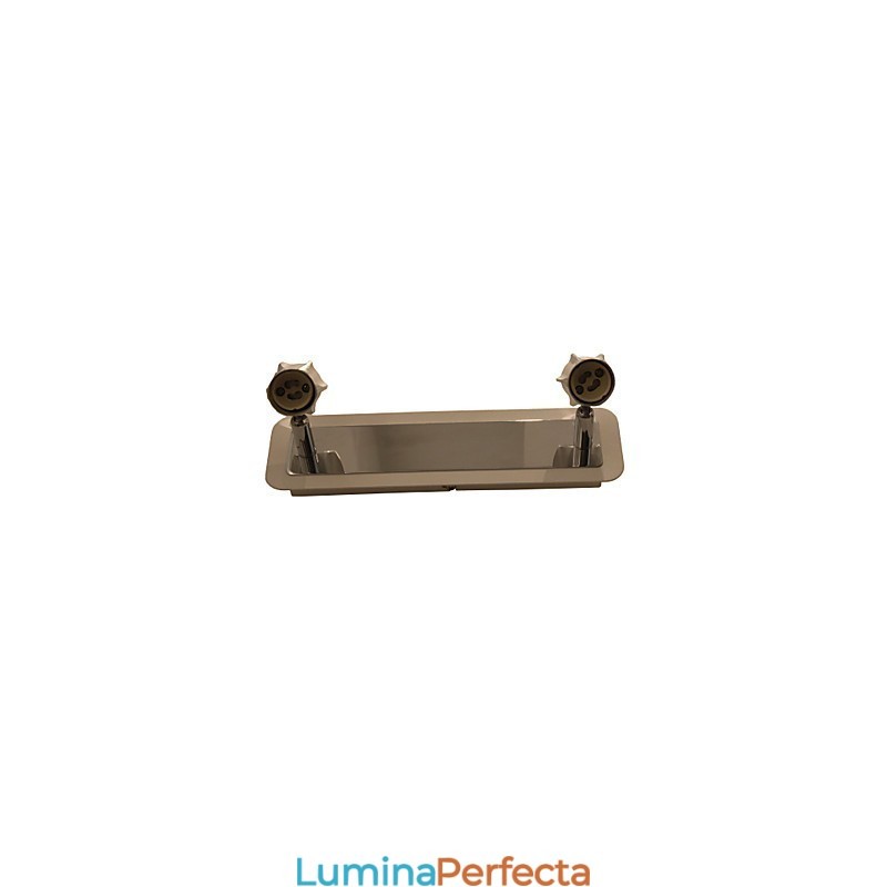 Aplice Cromate Moderne De Perete Lumini De Baie Cu 2 Lumini