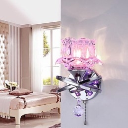 Creativ Contemporan și Contractat Creativ Lampă de perete din cristal