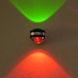 Lumini scari Aplice duble fata din aluminiu Metal modern contemporan