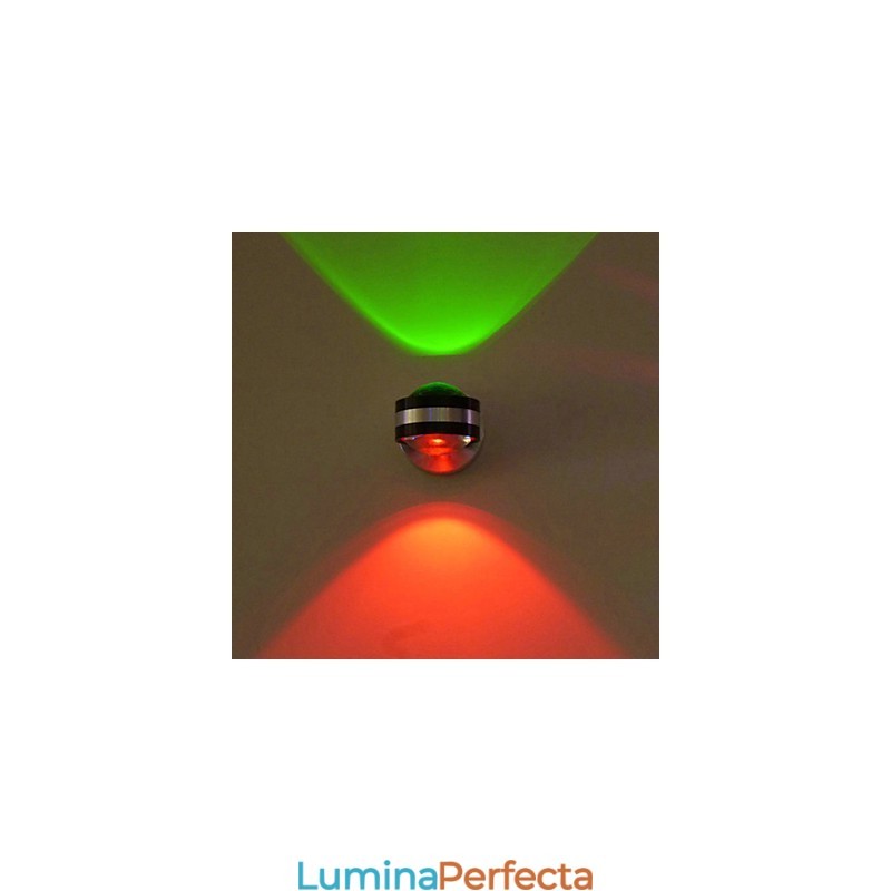 Lumini scari Aplice duble fata din aluminiu Metal modern contemporan