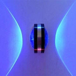 Lumini scari Aplice duble fata din aluminiu Metal modern contemporan