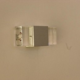 Aplică pătrată din aluminiu Model Bar Creativ Aplice Modern Contemporan Metal