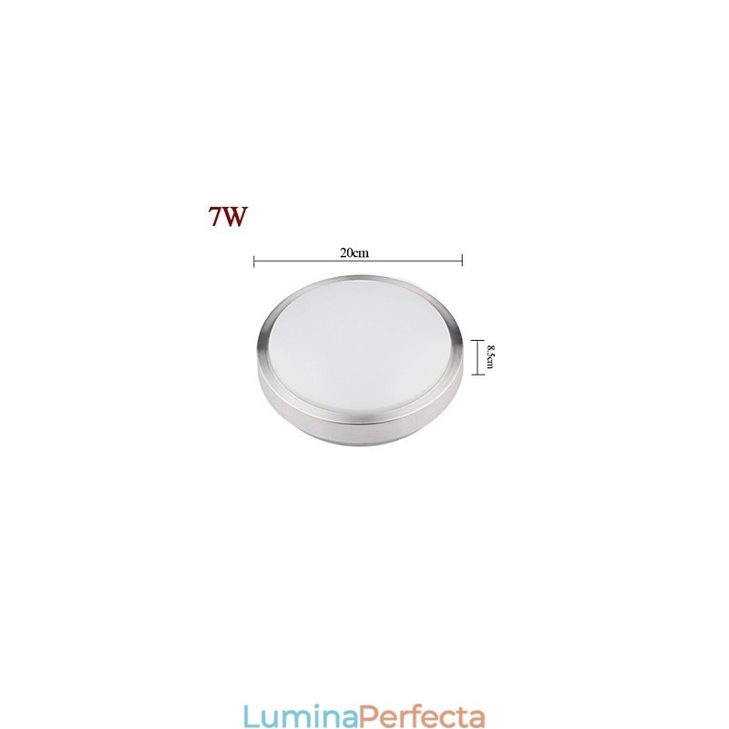 Lămpi cu montaj încastrat 7W Lumină rotundă simplă modernă diametru 20CM