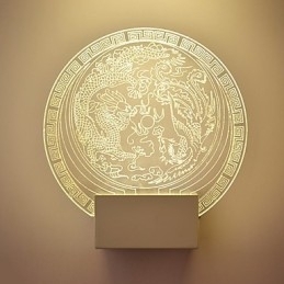 Aplice PVC Lampă Lumină Modern Contemporan Metal