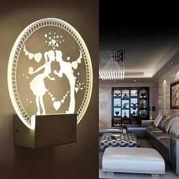 Acrilic Lampă PVC Lampă Modern Contemporan Metal