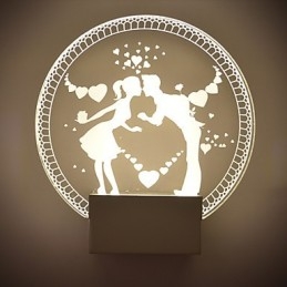 Acrilic Lampă PVC Lampă Modern Contemporan Metal