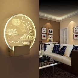 Acrilic Lampă PVC Lampă Modern Contemporan Metal