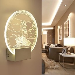 Acrilic Lampă PVC Lampă Modern Contemporan Metal