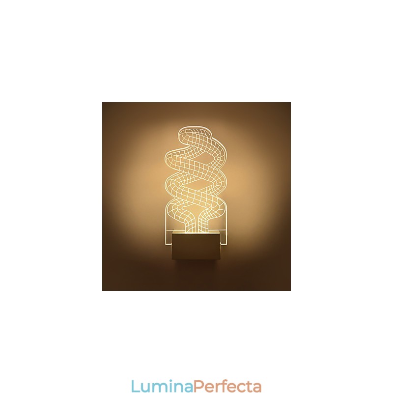 Acrilic Lampă PVC Lampă Light Chip Modern Contemporan Metal