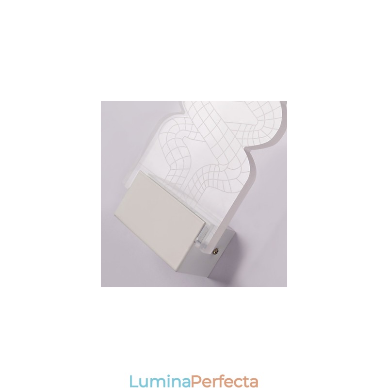Acrilic Lampă PVC Lampă Light Chip Modern Contemporan Metal