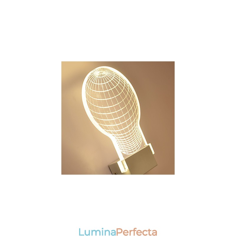 Acrilic Lampă PVC Lampă Light Chip Modern Contemporan Metal