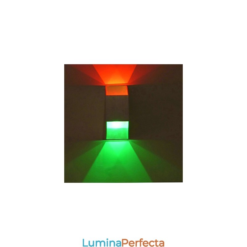 Aplice de Perete Model Bar Creativ Trapezoidal Dublu Modern Contemporan Metal