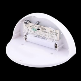 Lampă solară impermeabilă IP55 alb + negru
