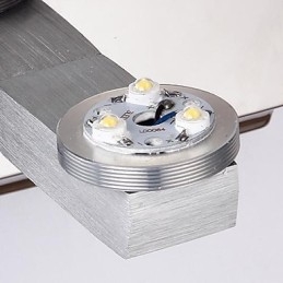 Mini lampă de perete Placare cu 1 lumină artistică din stele inoxidabile