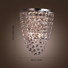 Mașini de spălat de perete din cristal Modern Metal