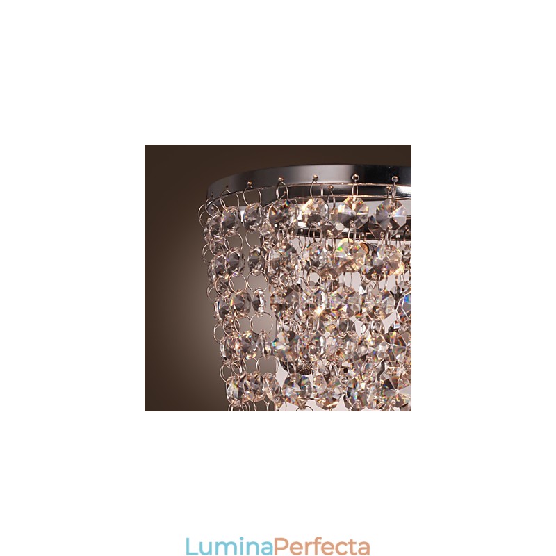 Mașini de spălat de perete din cristal Modern Metal