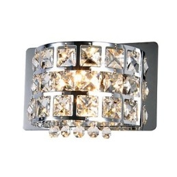 Aplice de perete cu montare încastrabilă din cristal Modern Contemporan G4 Metal