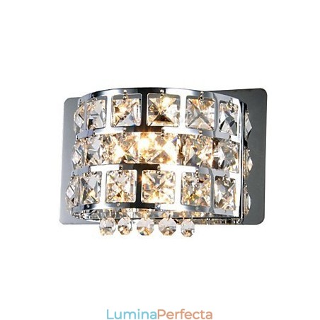 Aplice de perete cu montare încastrabilă din cristal Modern Contemporan G4 Metal Aplice de perete cu montare încastrabilă din cristal Modern Contemporan G4 Metal