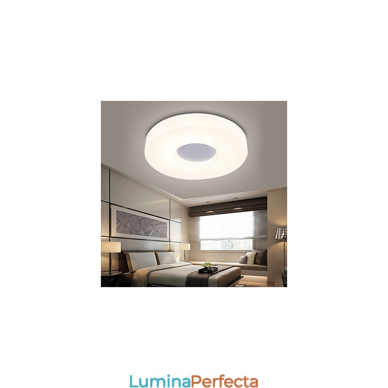 Plafoniere rotunde cu montare încasată, metal modern contemporan