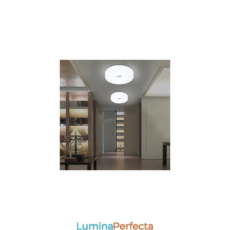 Plafoniere rotunde cu montare încasată, metal modern contemporan
