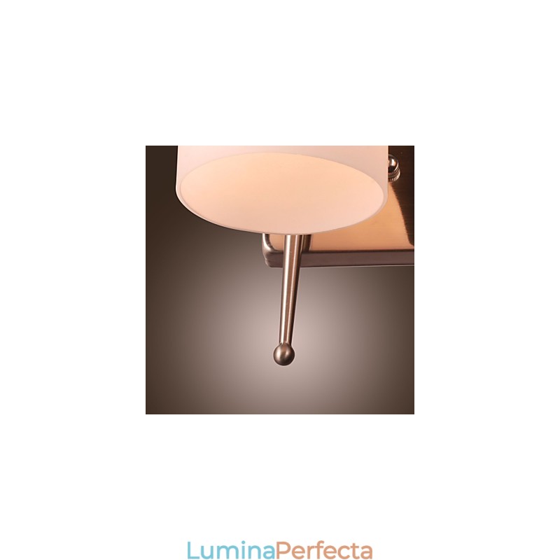 Lampă de perete cu 2 lumini în nuanță albă