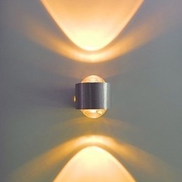 Aplice de perete cu montare încasată, metal modern contemporan