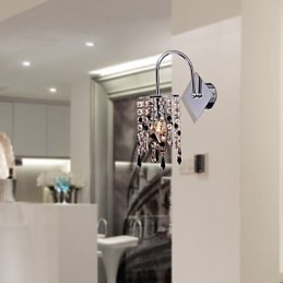 Lampă de perete cu picătură de cristal elegantă