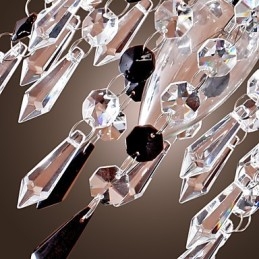 Lampă de perete cu picătură de cristal elegantă