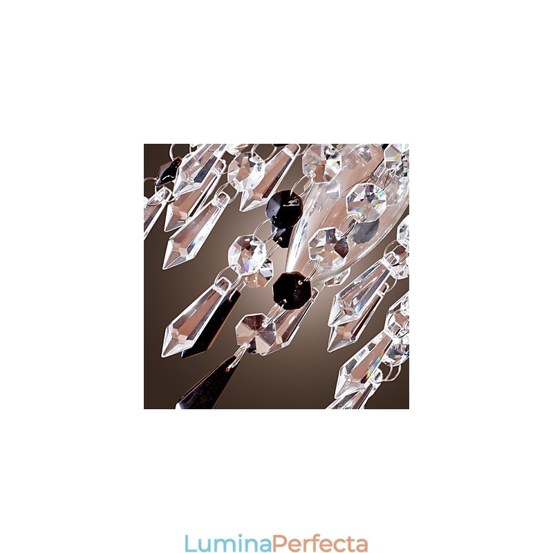 Lampă de perete cu picătură de cristal elegantă